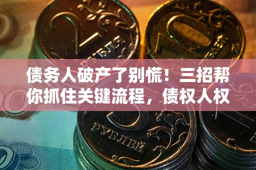 武汉债务人破产了别慌！三招帮你抓住关键流程，债权人权益不再缩水