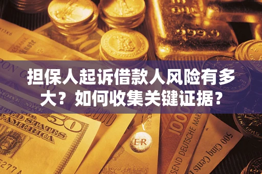武汉担保人起诉借款人风险有多大？如何收集关键证据？