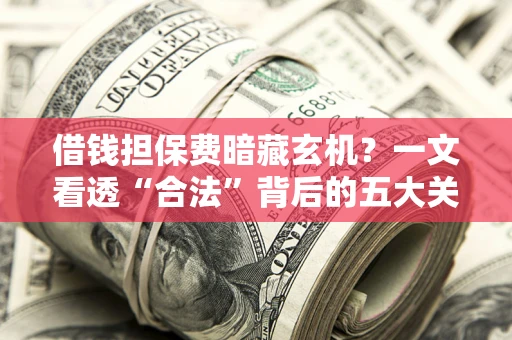 武汉借钱担保费暗藏玄机？一文看透“合法”背后的五大关键陷阱