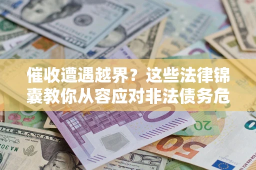 武汉催收遭遇越界？这些法律锦囊教你从容应对非法债务危机